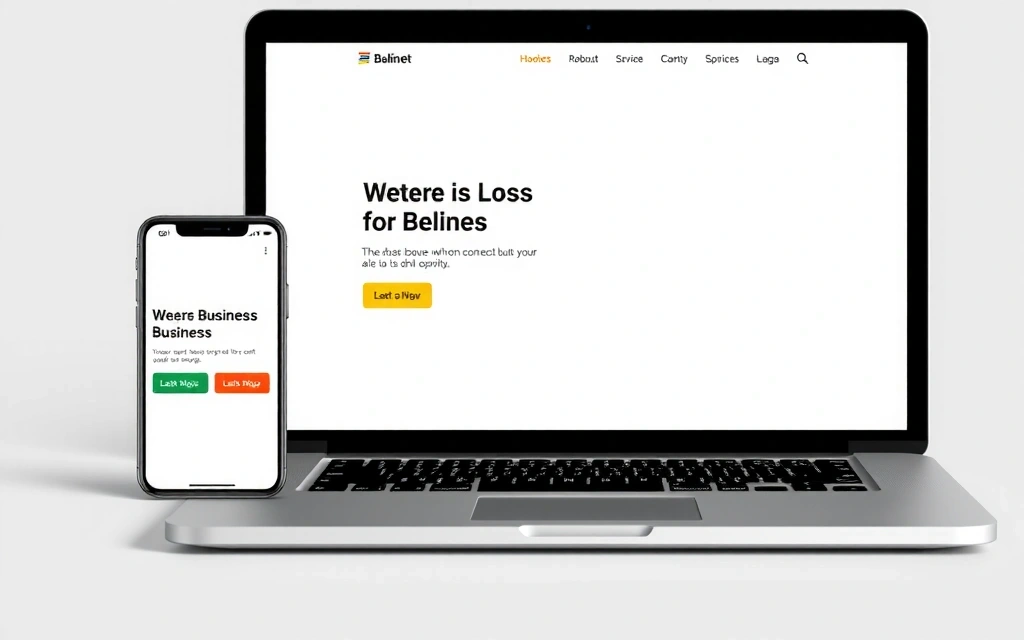 Dynamic and Responsive Business Website